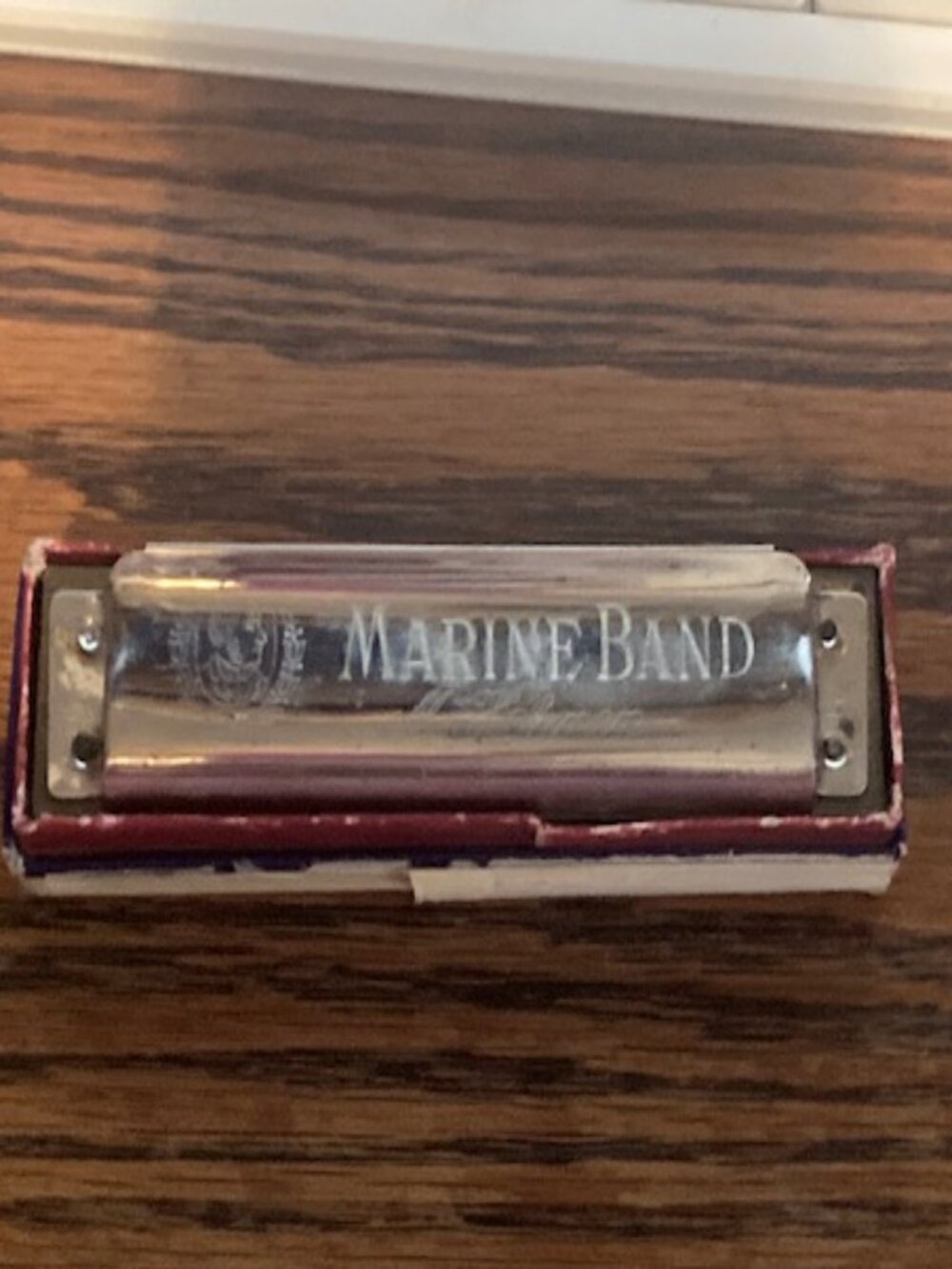 Hohner 'Marine Band' Harmonica in original box (circa 1937-1945)